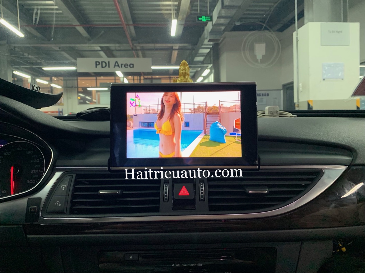 Màn hình android theo xe Audi A6 5 Image