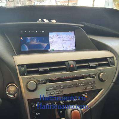 màn hình android tesla theo xe lexus Rx350