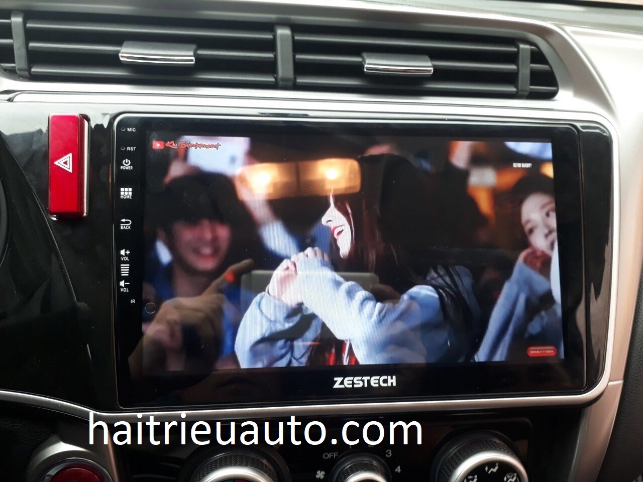 màn hình android zestech theo xe honda city 2 Image