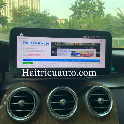Màn hình android theo xe Mercedes ML 450