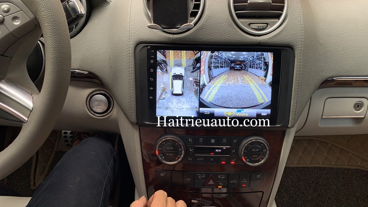 Màn hình android theo xe Mercedes GL 320 4 Image