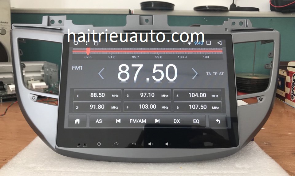 màn hình android theo xe tucson 2018 3 Image