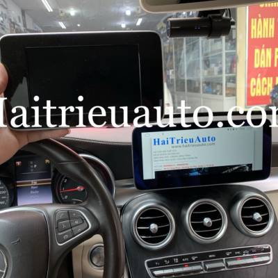 Màn hinh android theo xe mercedes E200