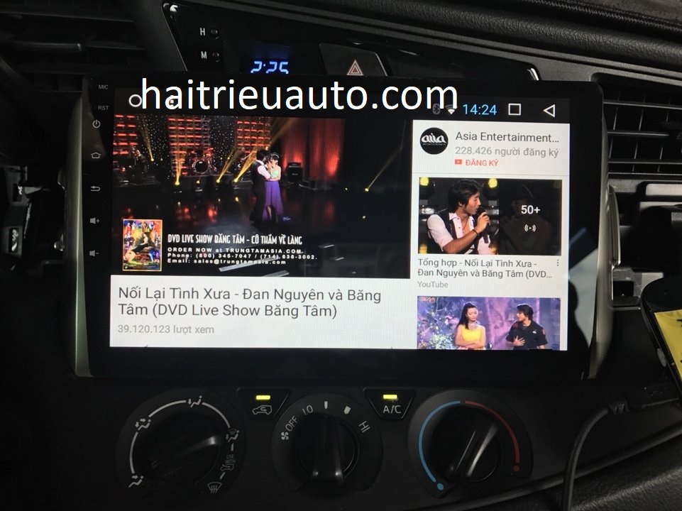 màn hình android Zulex theo xe innova 2017 4 Image