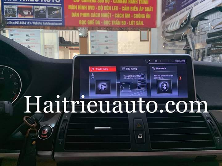 Màn hình android theo xe BMW E71 3 Image