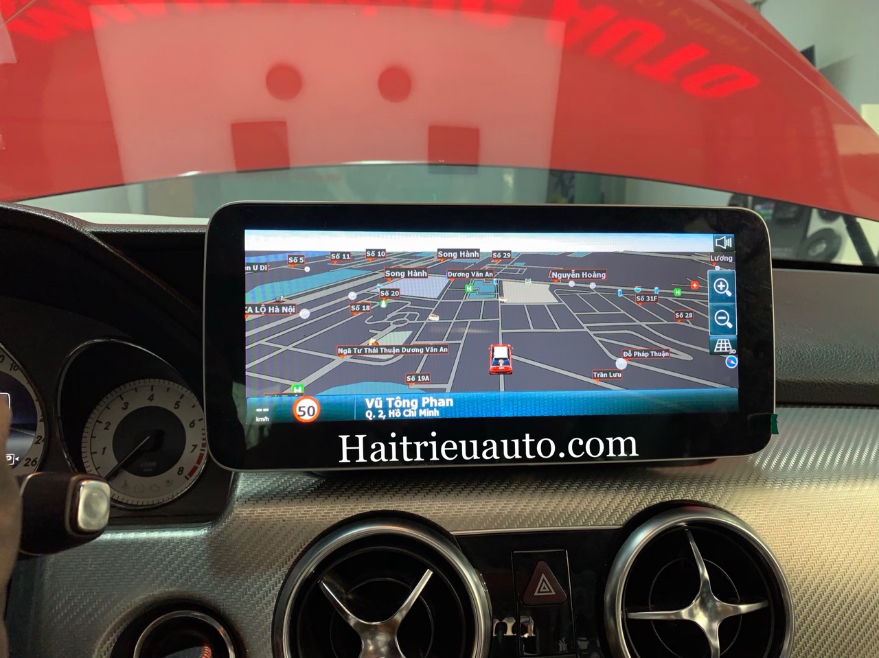 Màn hình android theo xe Mercedes GLK 250 2015 5 Image