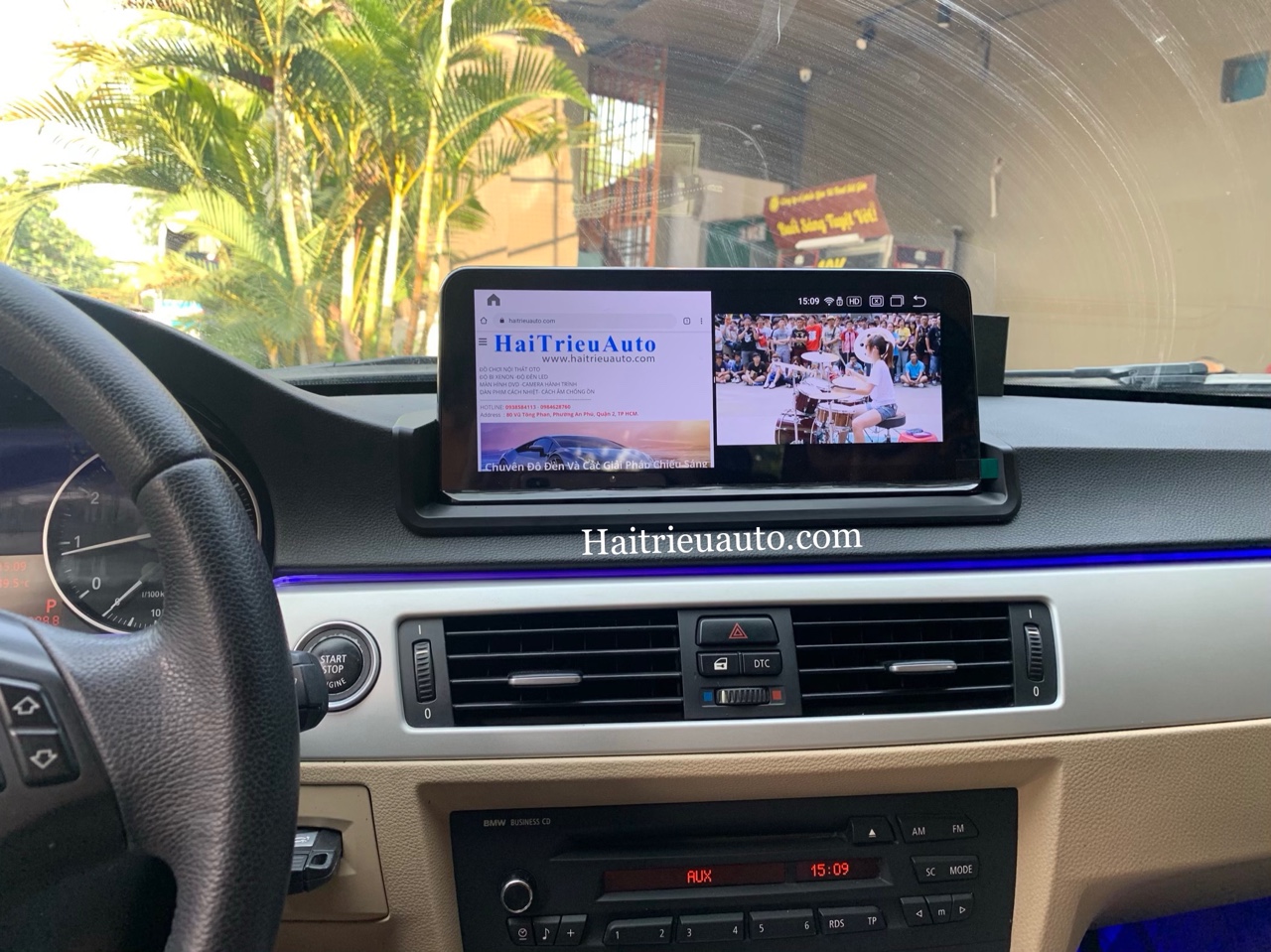 Màn hình android theo xe BMW 320i 2005-2012 6 Image