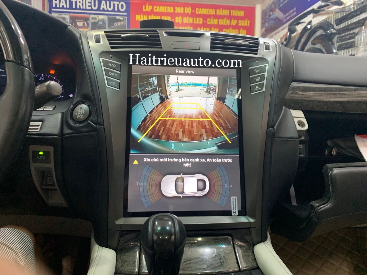 Màn hình tesla android xe Lexus LS 600hL 4 Image