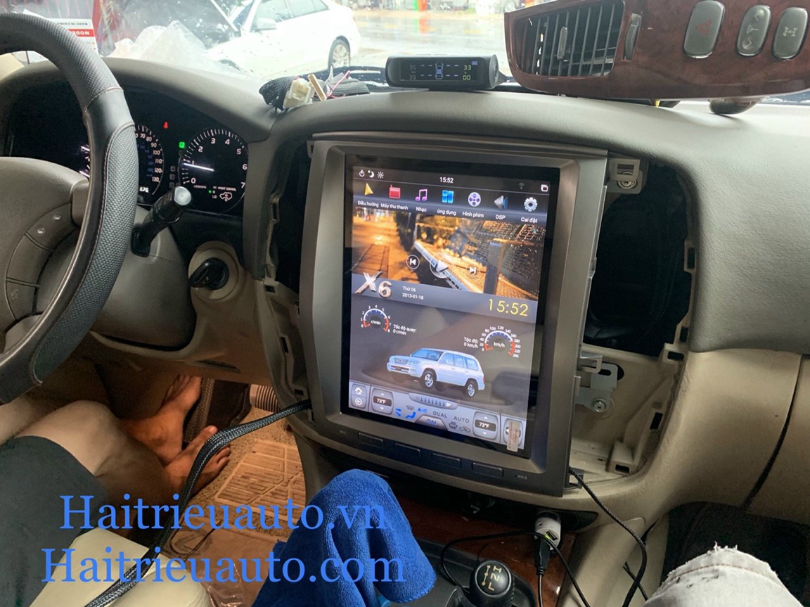 Màn hình android tesla theo xe lexus LX470 5 Image