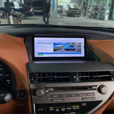 màn hình android tesla xe lexus RX350