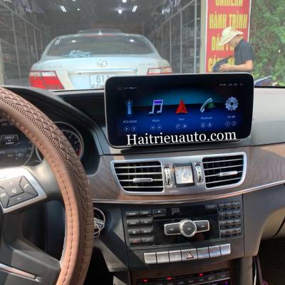Màn hình android theo xe Mercedes E300