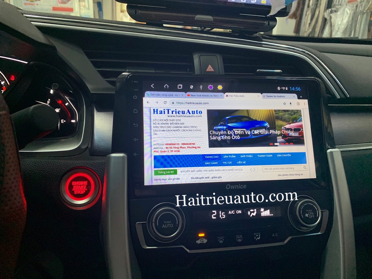 màn hình android Ownice theo xe Honda Civic 2 Image