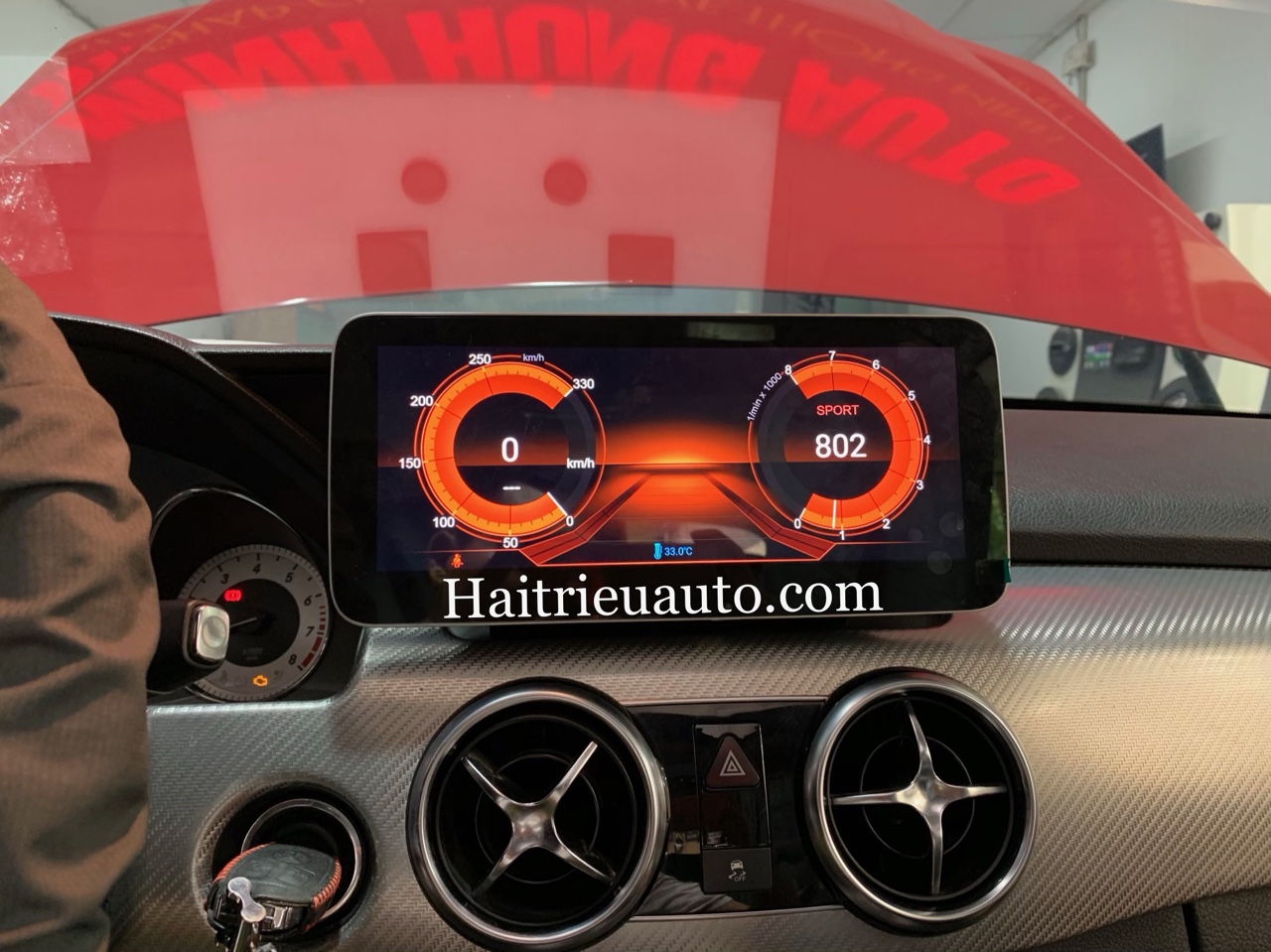 Màn hình android theo xe Mercedes GLK 250 2015 7 Image