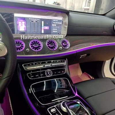 Cửa gió Turbine đèn LED theo xe Mercedes S Class