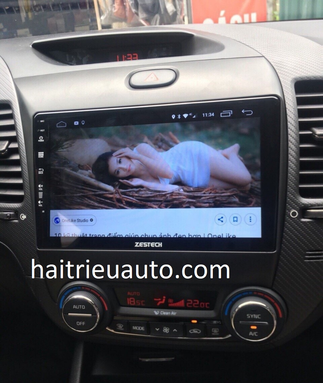 màn hình android zestech theo xe kia K3 3 Image