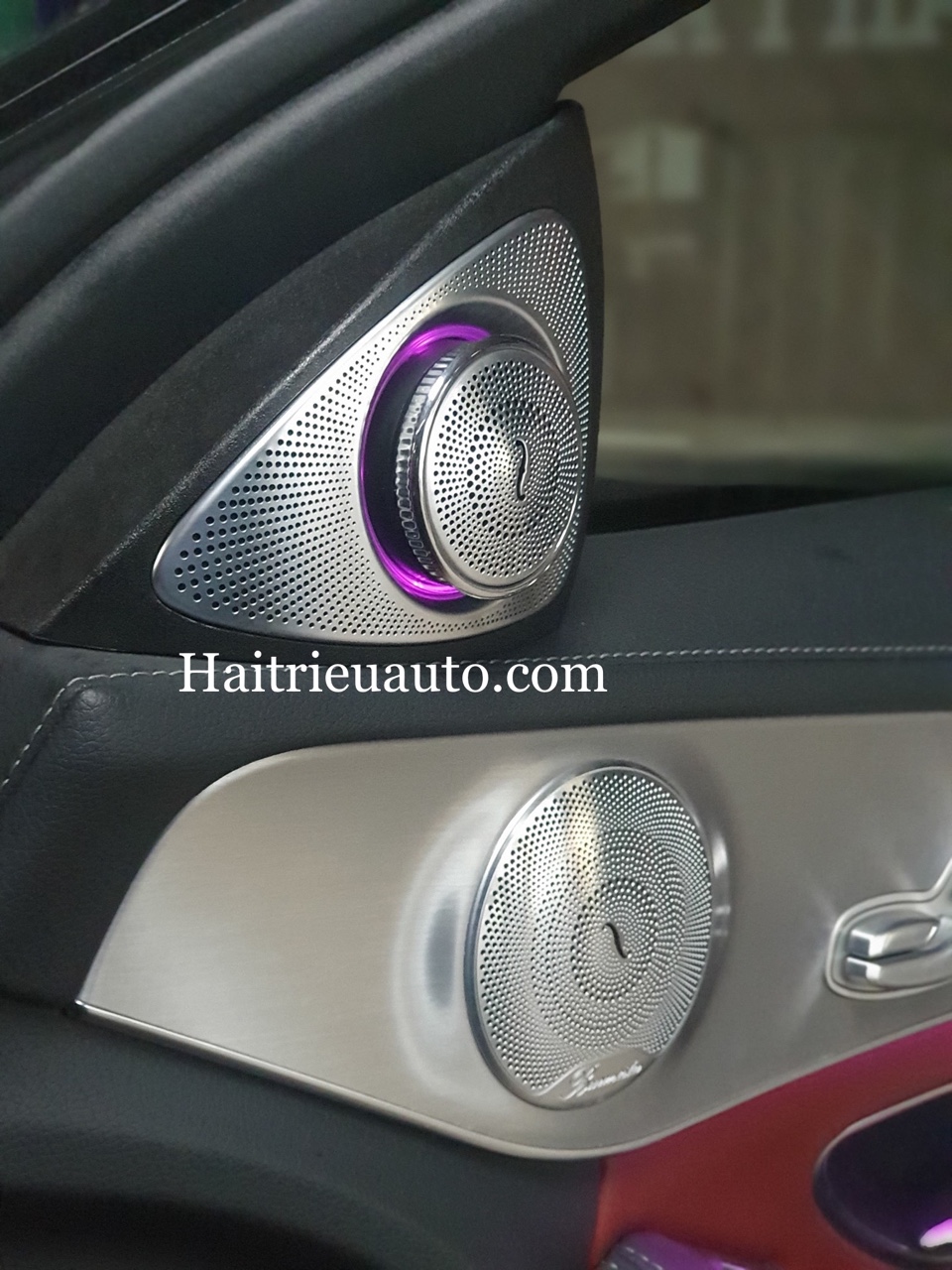 Loa treble xoay 3D Burmester cho xe Mercedes C200 3 Image