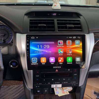 màn hình android zestech theo xe fortuner 2014