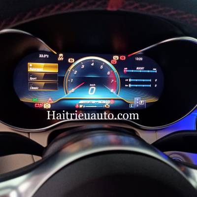 led sau lưng ghế xe mercedes C, GLC