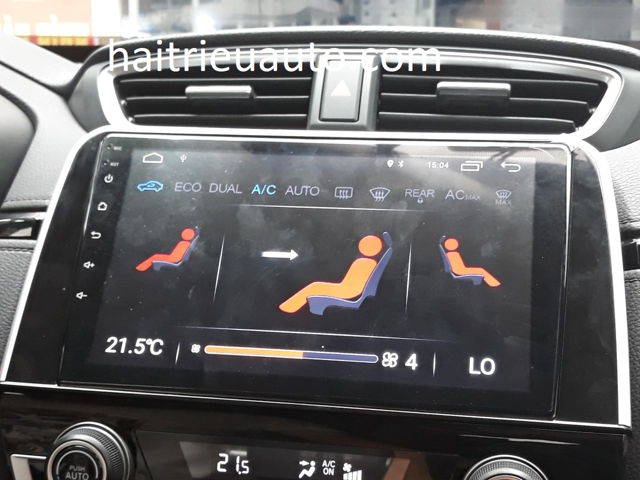 màn hình android theo xe CRV 2019 3 Image