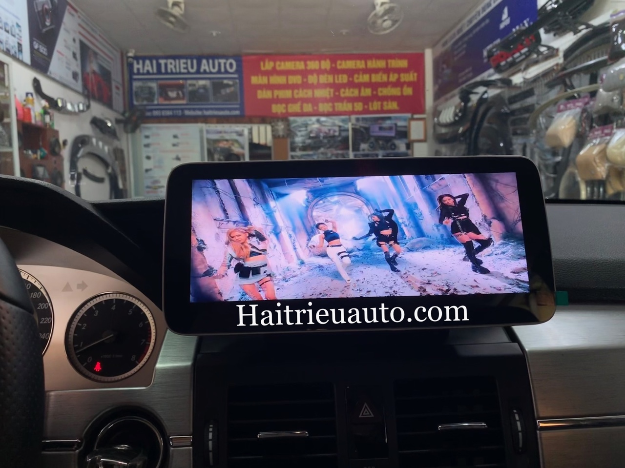 Màn hình android cho xe Mercedes GLK 2010 5 Image