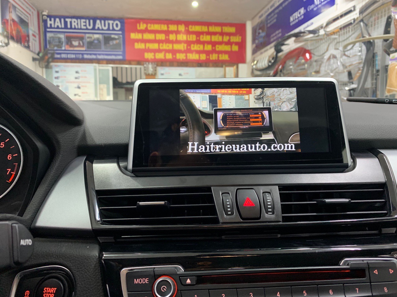 Màn hình android theo xe BMW 218i 3 Image