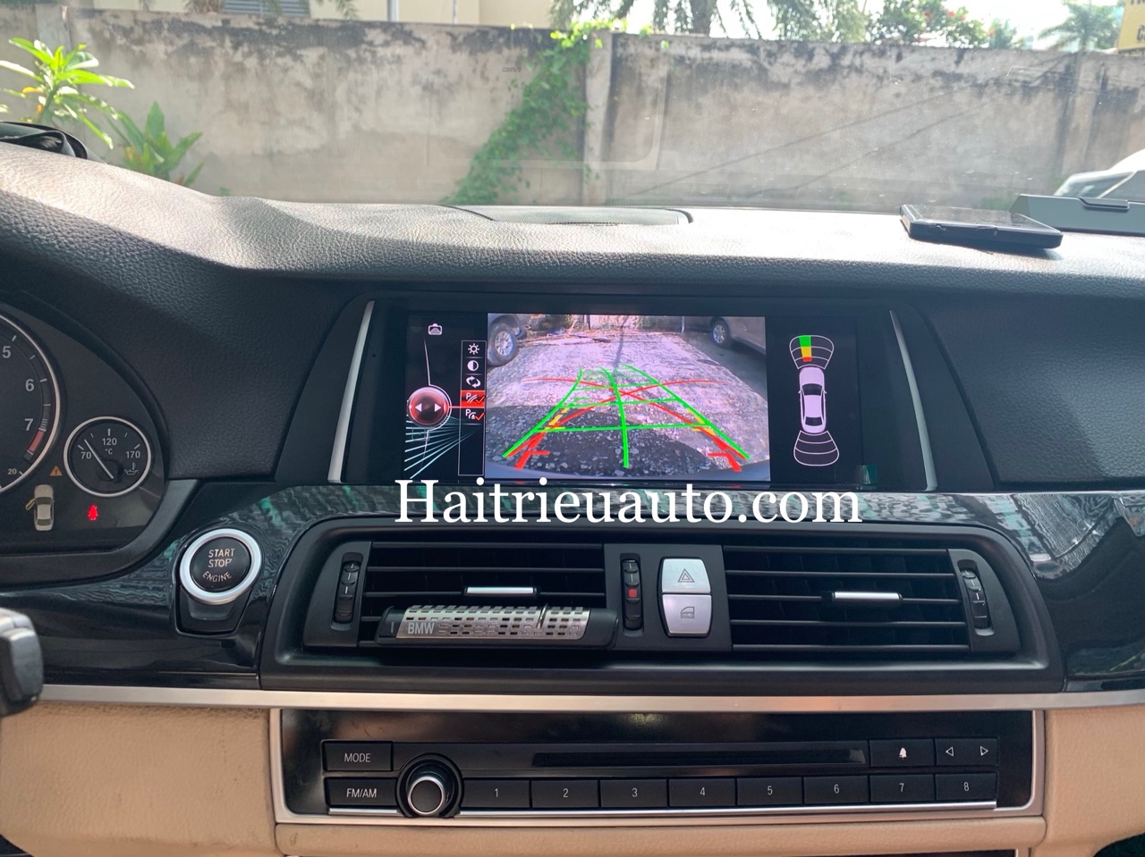 Màn hình android theo xe BMW 528i 3 Image