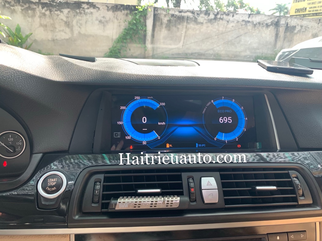 Màn hình android theo xe BMW 528i 4 Image