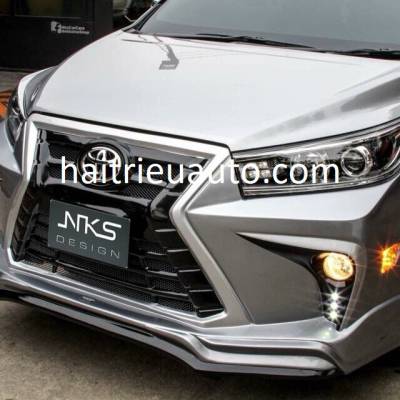 bodykit mẫu lexus cho xe fortuner 2018