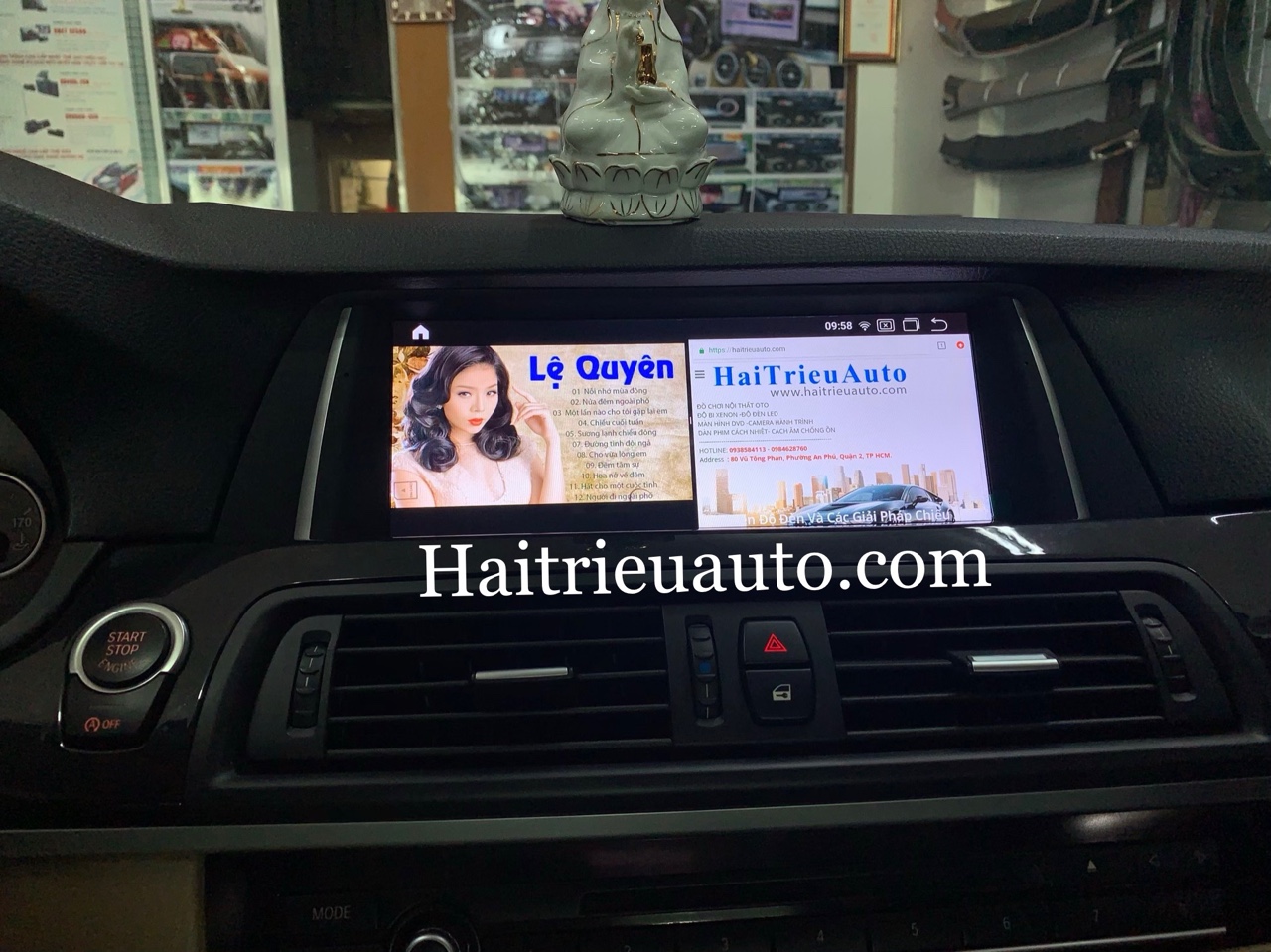 Màn hình android cho BMW 520i 2012 3 Image