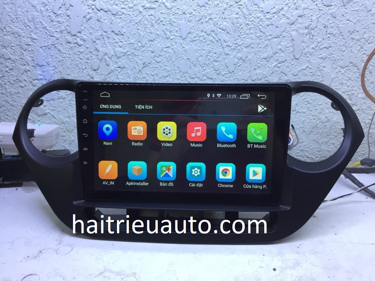 màn hình android theo xe Hyundai I10 2 Image