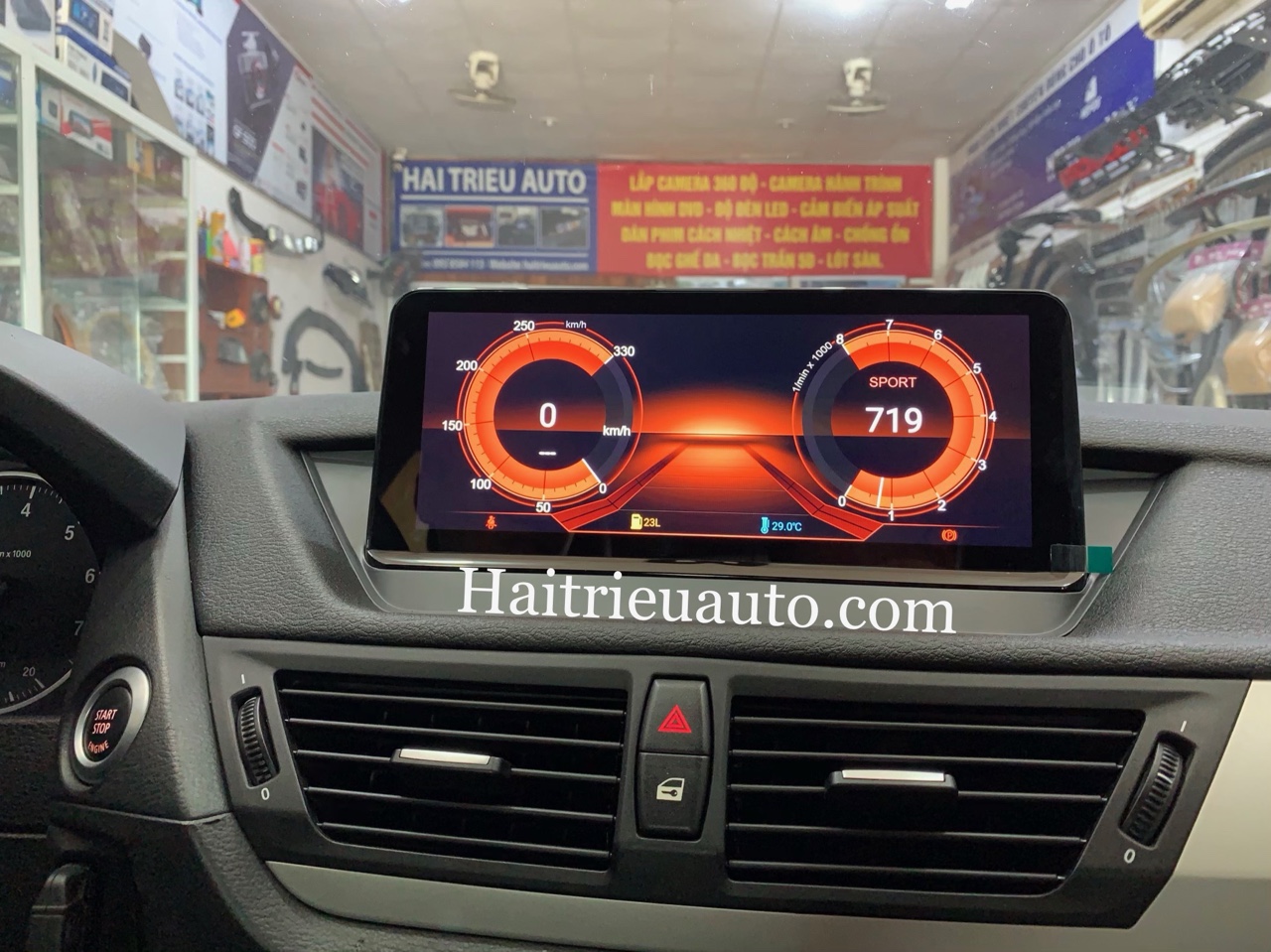 Màn hình android theo xe BMW X1 2009-2015 4 Image
