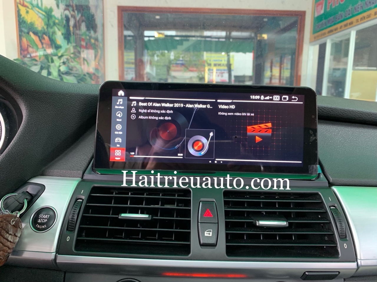 Màn hình android cho xe BMW X5 2 Image