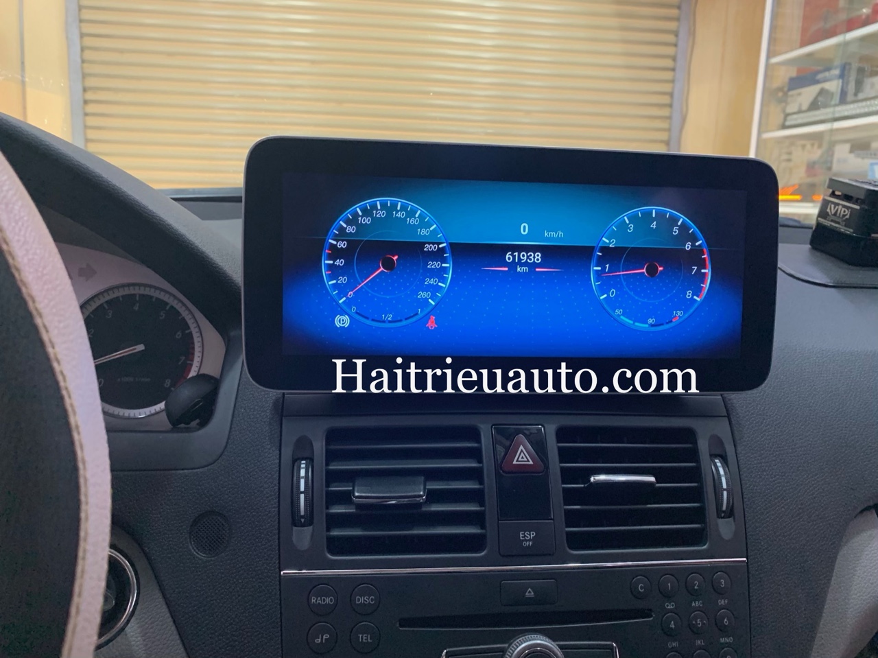 Màn hình android theo xe Mercedes C200 2006-2010 4 Image