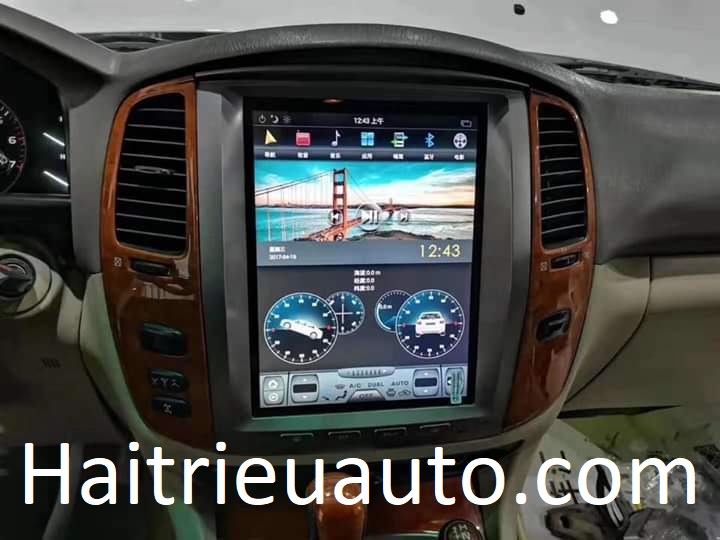 Màn hình tesla android xe Lexus LX 470 3 Image