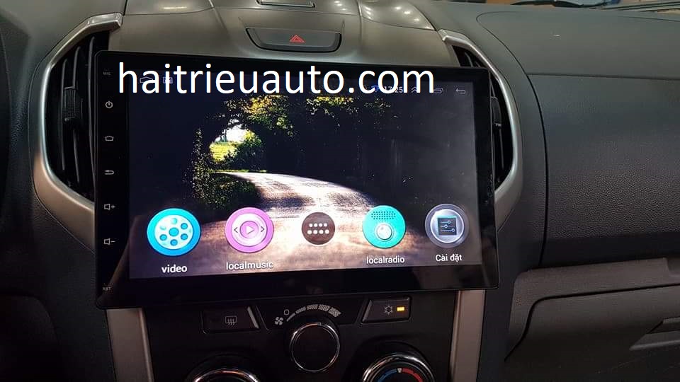 màn hình android cho xe colorado 3 Image