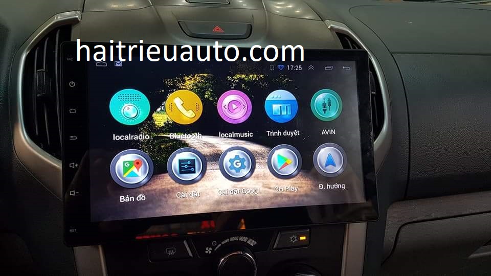 màn hình android cho xe colorado 2 Image