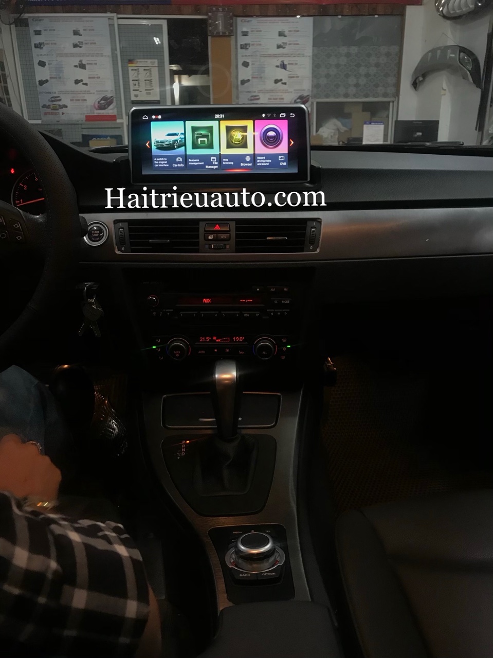 Màn hình android theo xe BMW 320i 2006-2011 5 Image