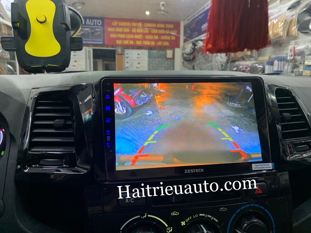 MÀn hình android zestech theo xe Fortuner 2013 4 Image