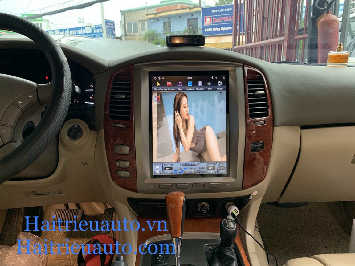 Màn hình android tesla theo xe lexus LX470 6 Image