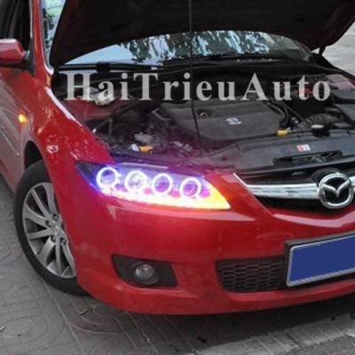 Đèn pha độ cho xe cruze