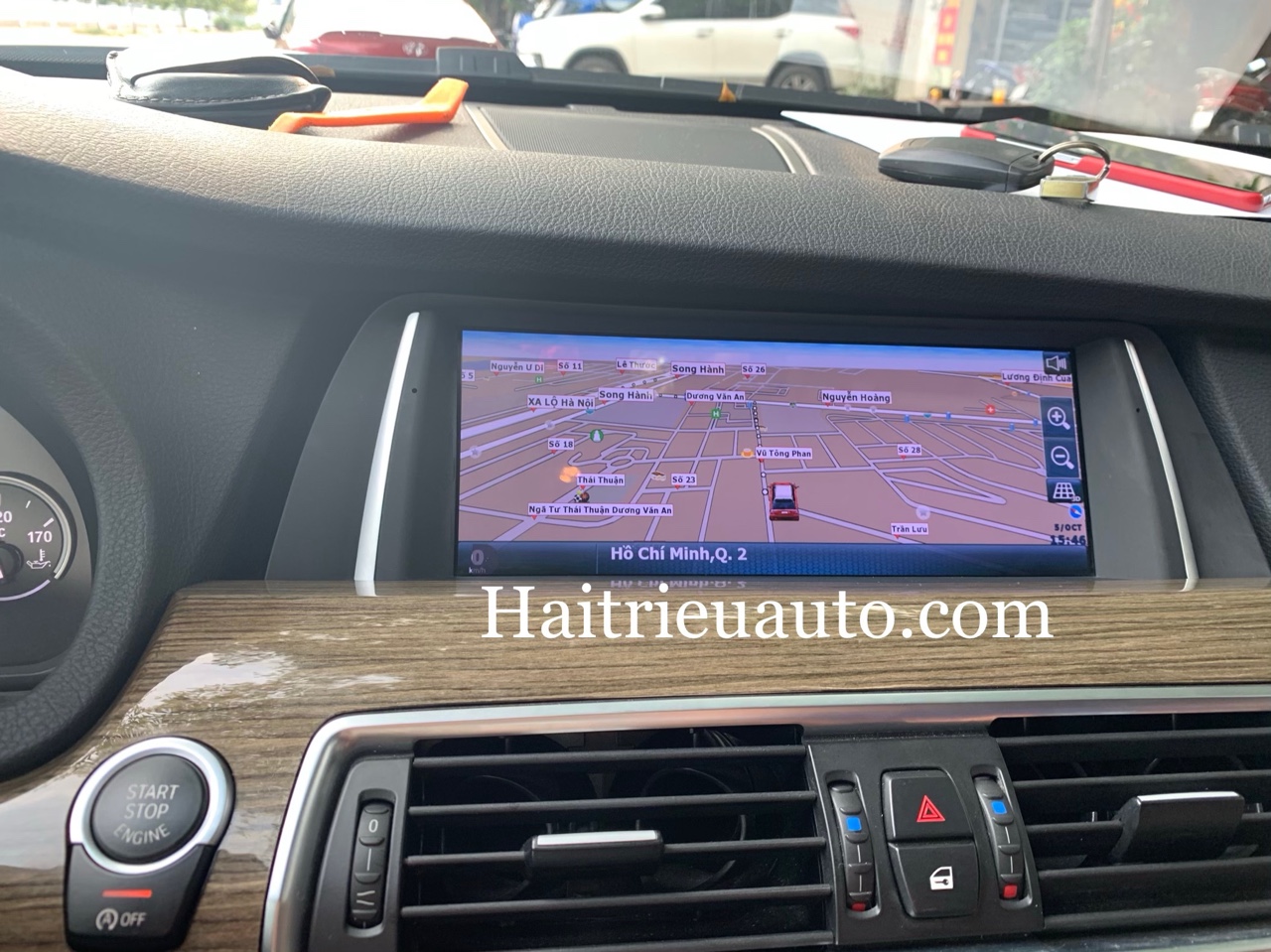 Màn hình android theo xe BMW 528i GT 3 Image