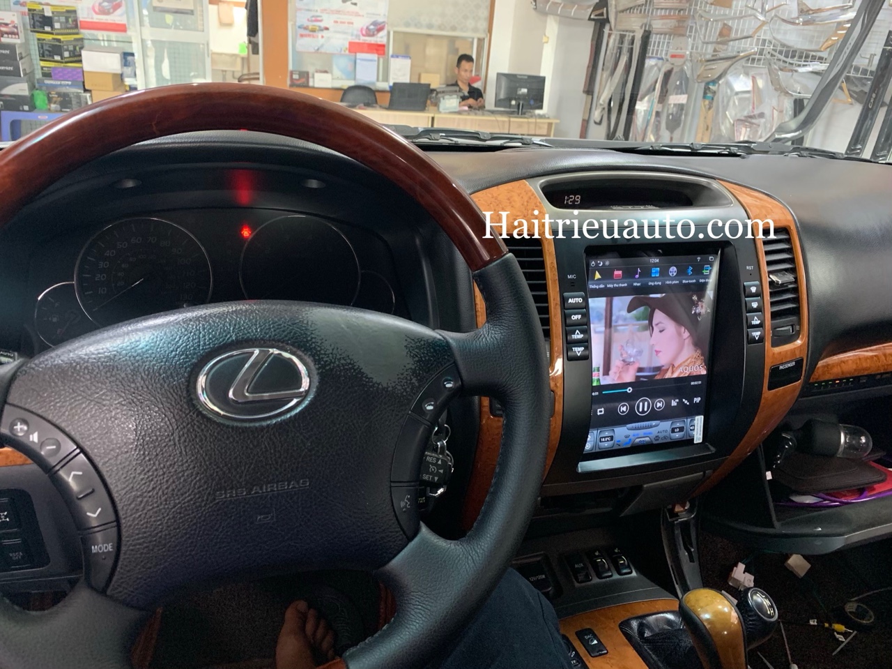 Màn hình tesla theo xe Lexus GX470 2004-2009 4 Image