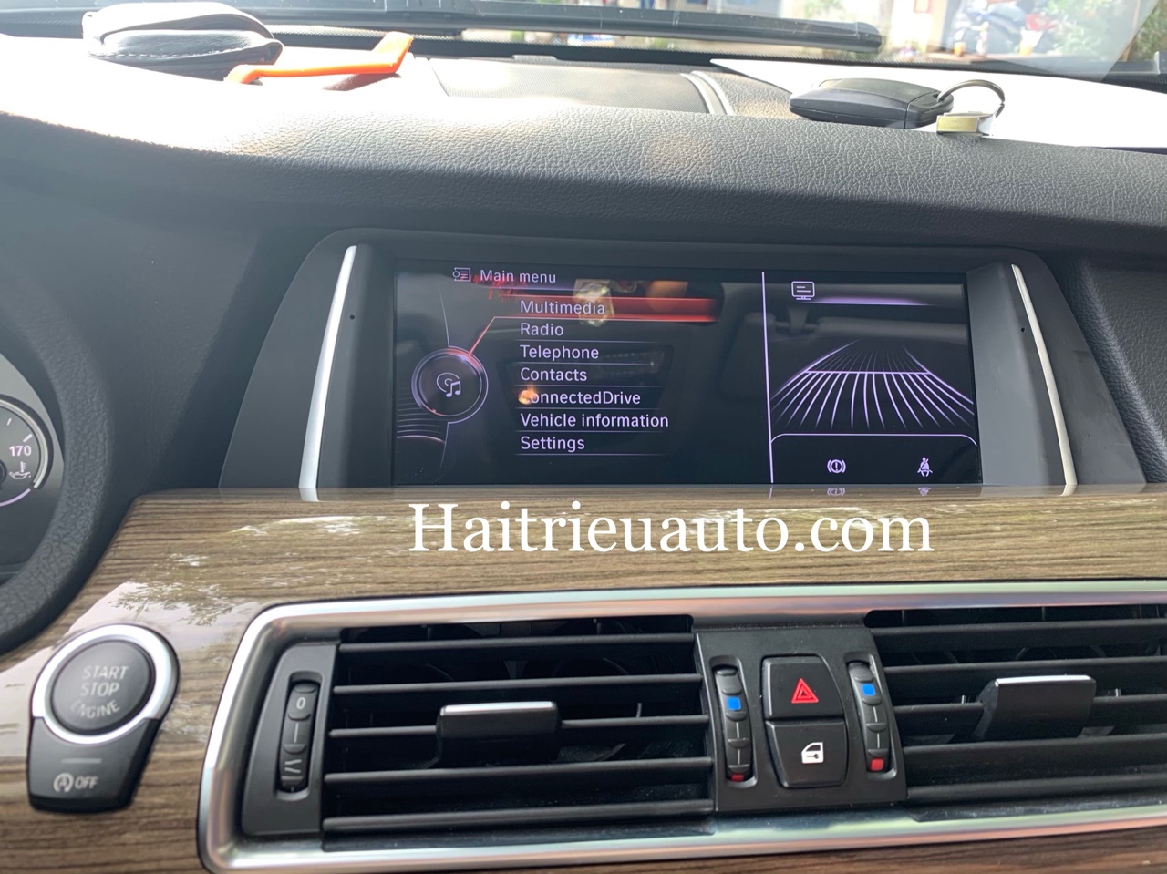 Màn hình android theo xe BMW 528i GT 4 Image