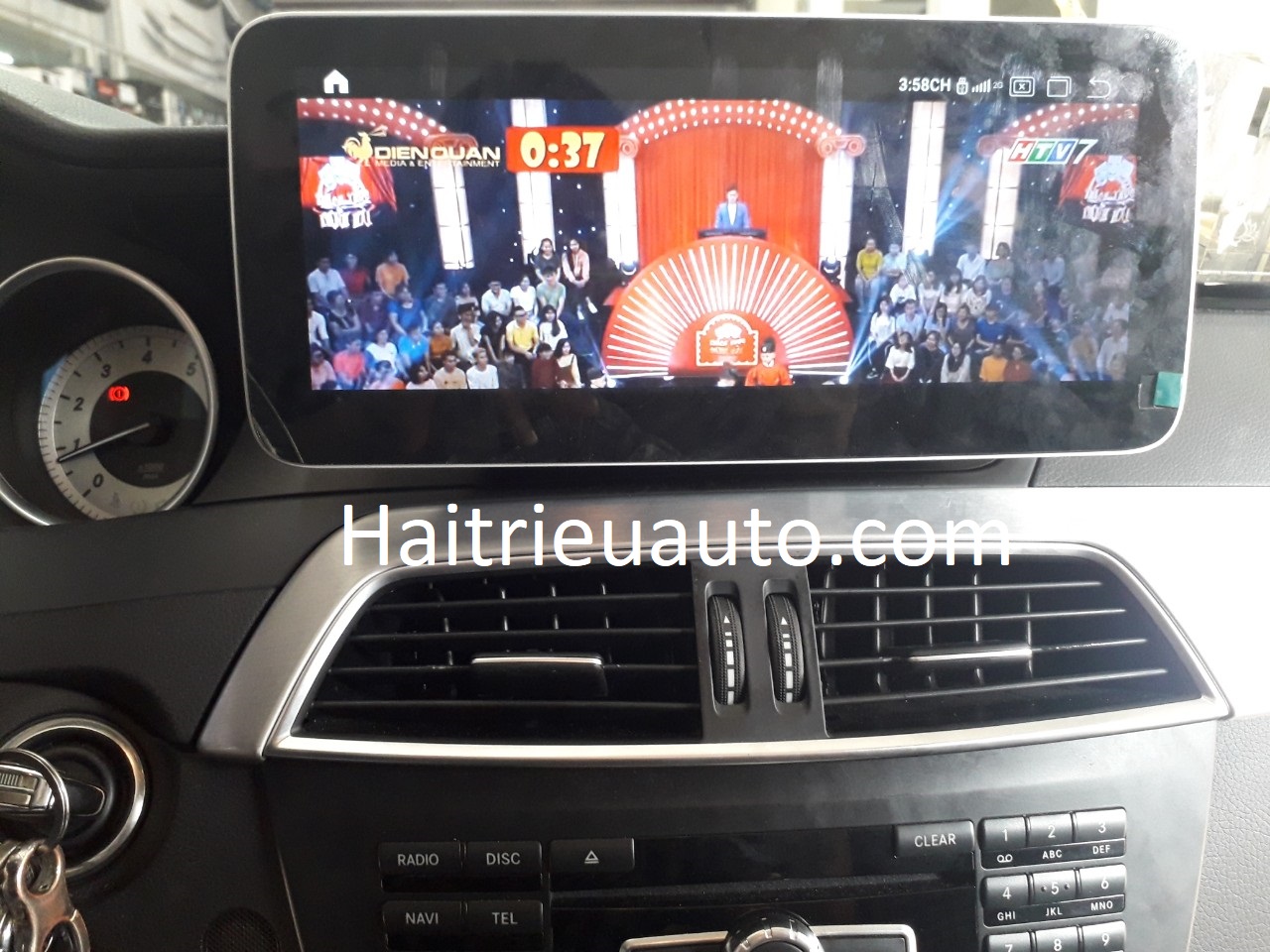 Màn hình android xe Mercedes C 250 4 Image