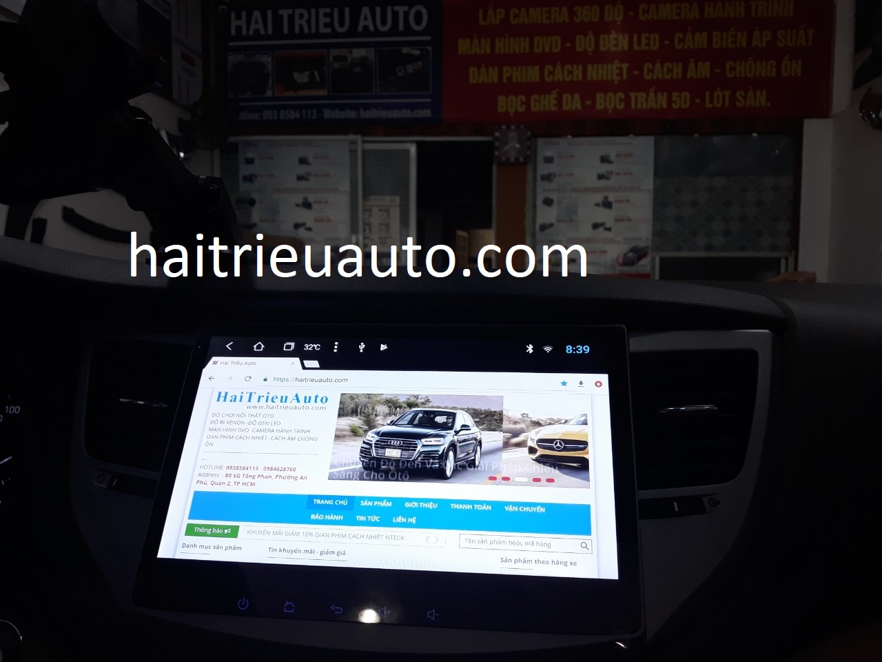 màn hình android xe Hyundai Tucson 4 Image