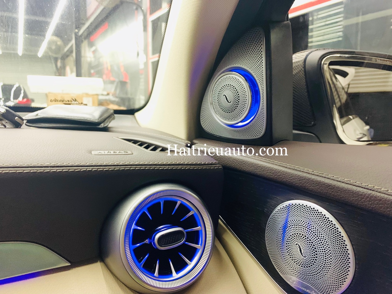 Loa treble xoay 3D Burmester cho xe Mercedes GLC 300 2020 3 Image