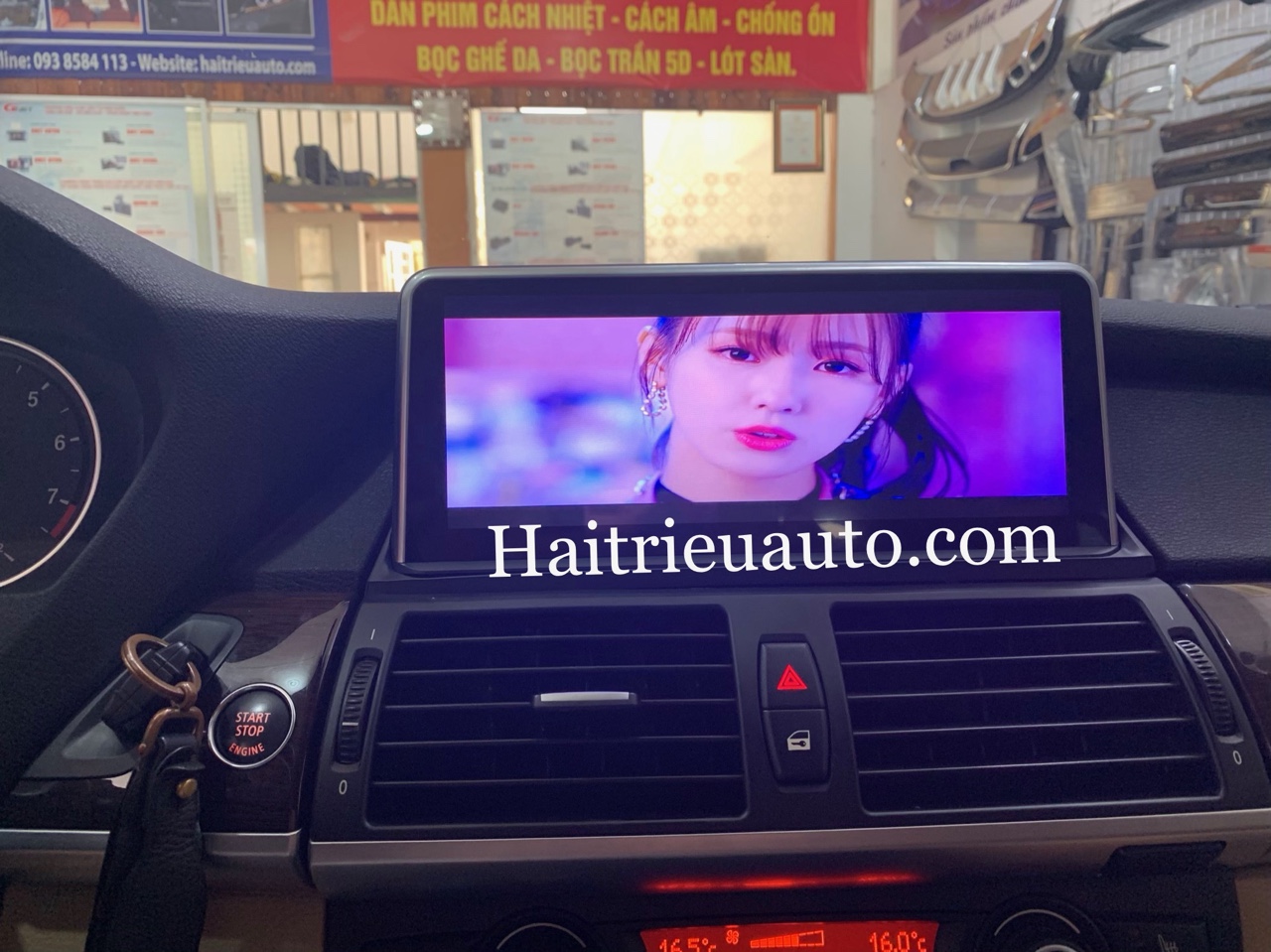 Màn hình android theo xe BMW E70 3 Image