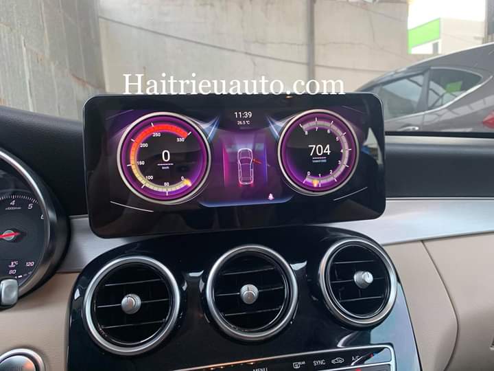 Màn hình android theo xe Mercedes GLC 200 4 Image