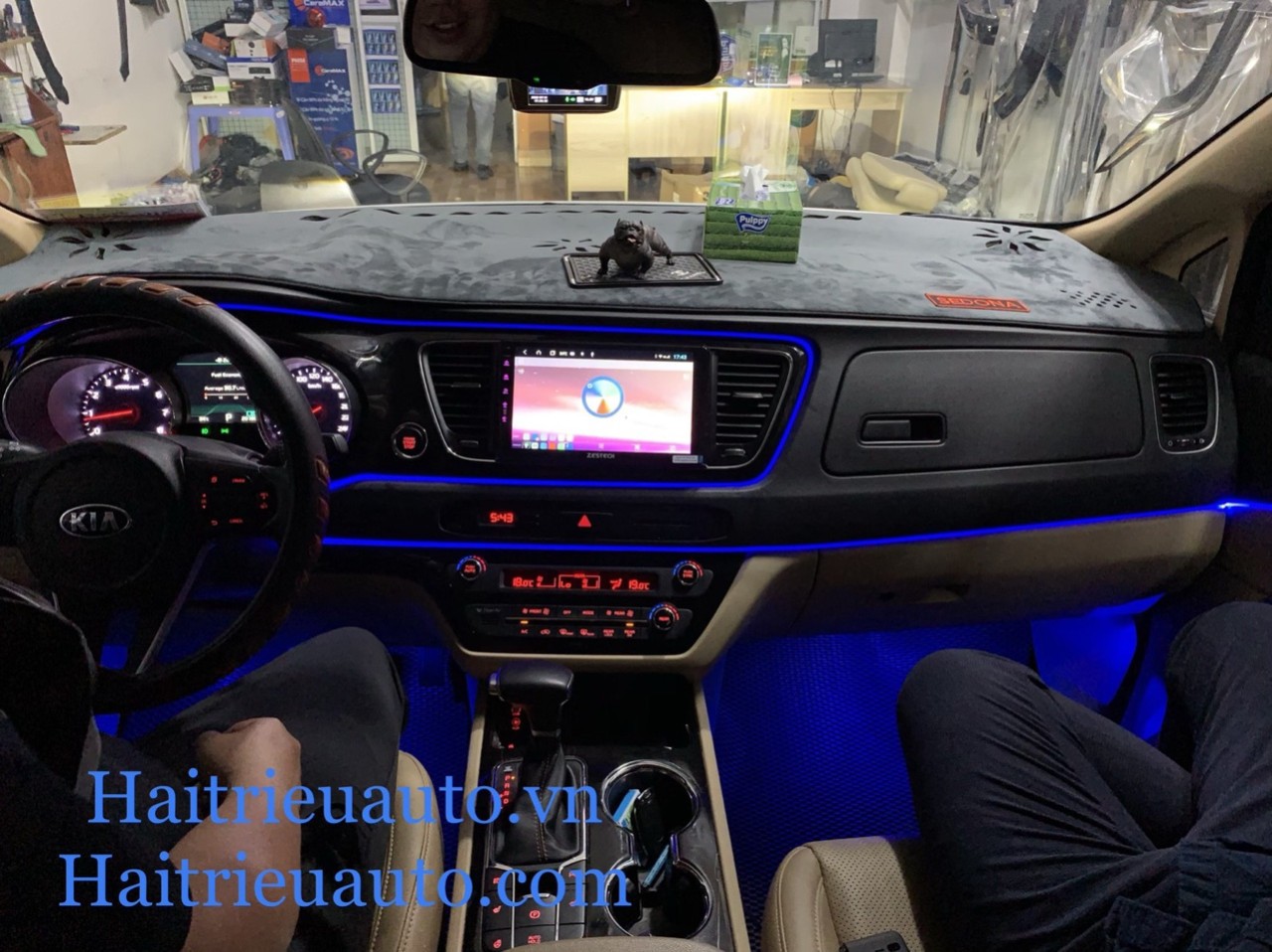 đèn led nội thất xe kia sedona 9 Image