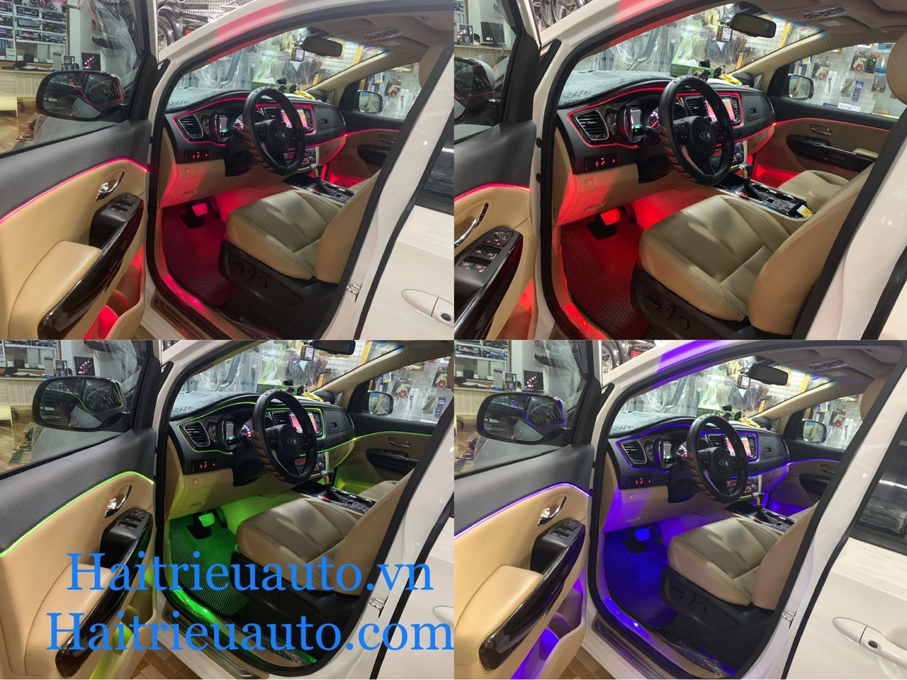 đèn led nội thất xe kia sedona 4 Image